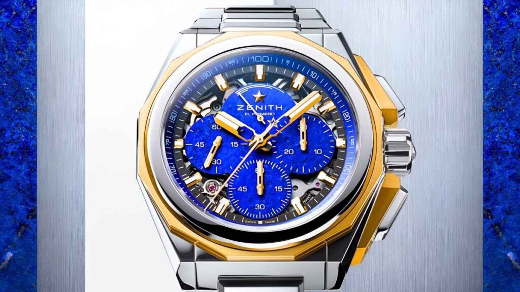 Zenith Defy Extreme Lapis Lazuli Reloj de Alta Gama con Esfera Única