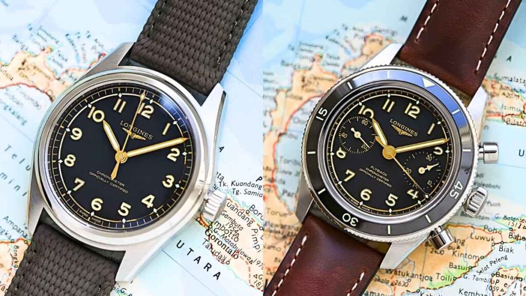 Longines Spirit Pilot y Spirit Pilot Flyback Diseño Aeronáutico y Funcionalidad