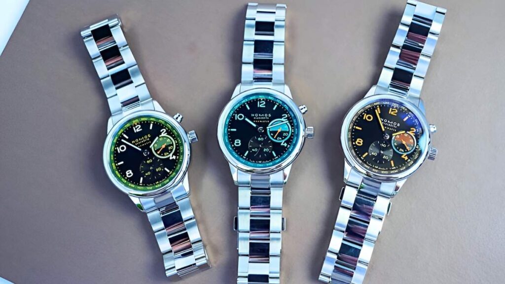 Nomos presenta las nuevas versiones Reverie y Roam del Club Sport Neomatik Worldtimer