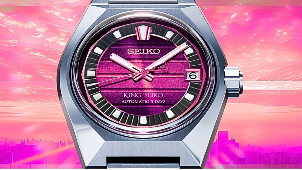 Relojes retro King Seiko VANAC y el resurgir del glamour japonés de los años 70